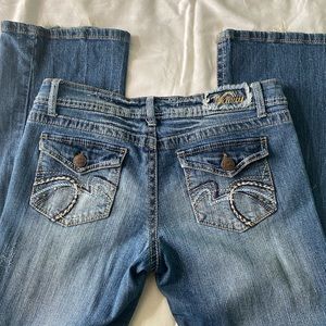 Vanity bootleg jeans